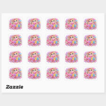 Schattige Kawaii Knuffels Teddybeer Pastel Roze Bl