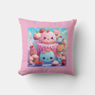 Schattige Kawaii. Kussen