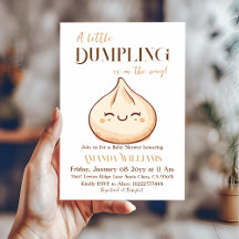 Schattige Kawaii Little Dumpling Baby shower