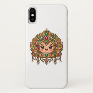 Schattige Kawaii Marokkaanse Bruidskroon TraditieS Case-Mate iPhone Case