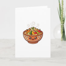 Schattige Kawaii Marokkaanse Couscous Kom Sticker