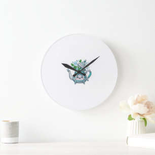 Schattige Kawaii Marokkaanse IJsthee Mint Summer B Grote Klok