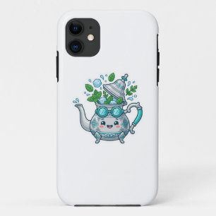 Schattige Kawaii Marokkaanse IJsthee Sticker Case-Mate iPhone Case
