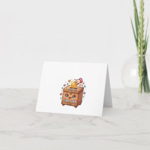 Schattige Kawaii Marokkaanse Sadaka Hulpdoos Box I Bedankkaart
