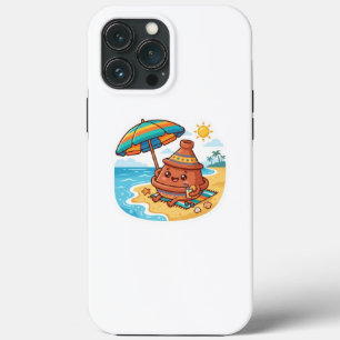Schattige Kawaii Marokkaanse Tajine Strandvakantie Case-Mate iPhone Case