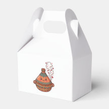 Schattige Kawaii Marokkaanse Tajine Voedsel Cultur