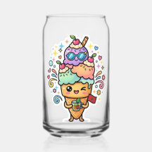 Schattige Kawaii Marokkaanse Zomer Iced Mint Thee 