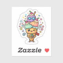 Schattige Kawaii Marokkaanse Zomer Ijs Munt Thee B