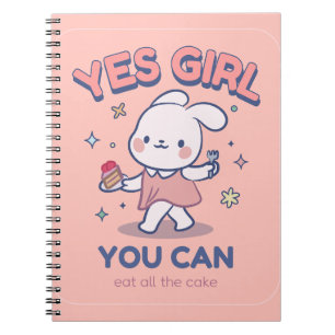 Schattige Kawaii Notitieboek - Ja Meisje!