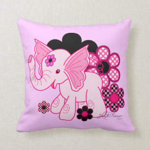 Schattige Kawaii Olifant Kussen