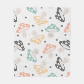 Schattige Kawaii Paddenstoel Fleece Deken (Voorkant)