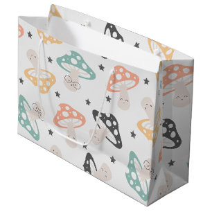 Schattige Kawaii Paddenstoel Groot Cadeauzakje