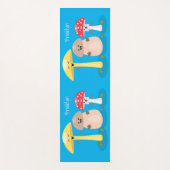 Schattige kawaii paddestoel yogamat (Voorkant)