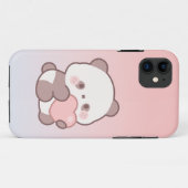 schattige kawaii panda hart telefoonhoesje iphone Case-Mate iPhone case (Achterkant (horizontaal))