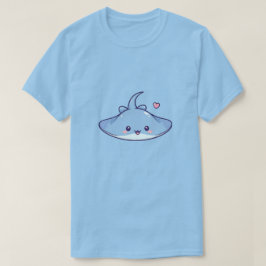 Schattige Kawaii Pijlrog met Hart T-shirt