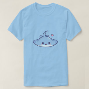 Schattige Kawaii Pijlrog met Hart T-shirt