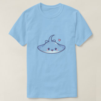 Schattige Kawaii Pijlrog met Hart T-shirt