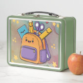 Schattige Kawaii Schooltas en Benodigdheden. (In situ)