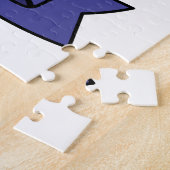 Schattige Kawaii Spier Daddy Baardige Bodybuilder Legpuzzel (Zijkant)