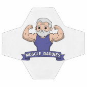 Schattige Kawaii Spier Daddy Baardige Bodybuilder Voetbal (Enkel)