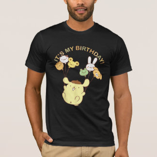 Schattige Kawaii Verjaardag Shirt | Dierballon T-s