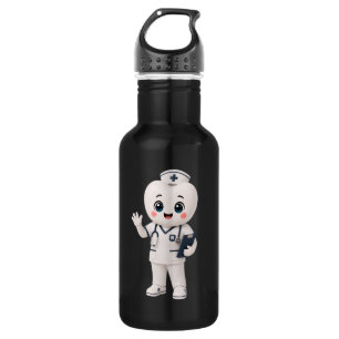Schattige Kawaii Verpleegster Waterfles Cadeau v