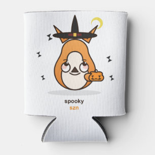 Schattige Kawaii Vos Heks Spokerig Seizoen Hallowe Blikjeskoeler