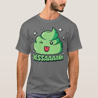Schattige Kawaii Wasabi Wassup Funny T-shirt