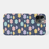 Schattige kawaii-wolkenpatroon Case-Mate iPhone case (Achterkant (horizontaal))