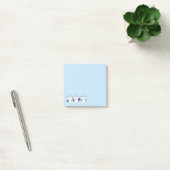 Schattige Kawaii Workout Karakter Stickers Post-it® Notes (Kantoor)