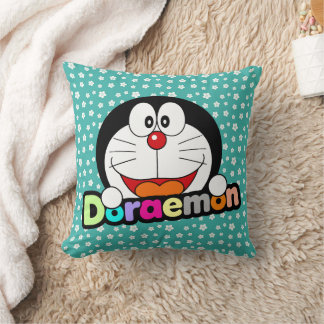Schattige Kawaii Zwarte Doraemon Anime Kussen