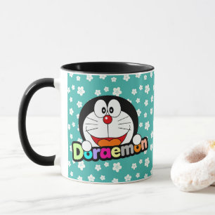 Schattige Kawaii Zwarte Doraemon Anime Mok