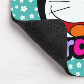 Schattige Kawaii Zwarte Doraemon Anime Muismat (Hoek)