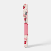 Schattige Kers Lint Coquette iPhone Hoesje (Linkerkant)