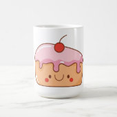 Schattige kersencake slice koffiemok (Center)