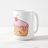 Schattige kersencake slice koffiemok (Voorkant rechts)