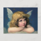 Schattige kerst  Angel Feestdagenkaart (Voorkant)