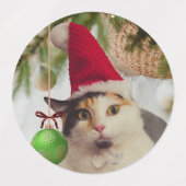 schattige kerst dieren mix labels (Design 1)