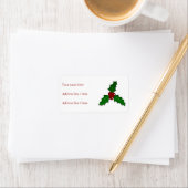 Schattige kerst etiket (Insitu)