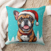 Schattige kerst hond kussen (Deken)