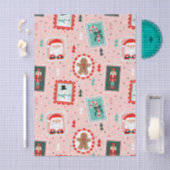 Schattige Kerst Iconen  Tissuepapier (Craft)