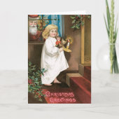 Schattige kerst Kaart voor kinderen (Voorkant)