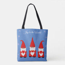 Schattige Kerst Kabouters op Blauwe