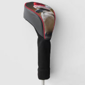 Schattige Kerst Kookaburra, Golfheadcover (Schuin)