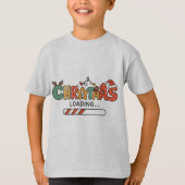 Schattige Kerst Laadsticker T-shirt (Voorkant)