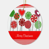 Schattige Kerst Lollipops Ornament (Links)