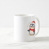 Schattige Kerst Pinguïn Mok – Kawaii (Voorkant rechts)