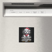 Schattige Kerst Puppy Hond Kerst Is Beter Met Apoo Magneet (Insitu (Vaatwasser))