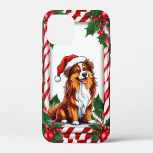 ❄️🐶 Schattige Kerst Puppy Kerstmagie Cozy 🎄✨🎁 Case-Mate iPhone Case