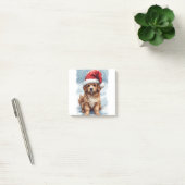 Schattige Kerst Puppy Post-it® Notes (Kantoor)